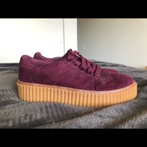 Maroon Sneakers, 7.5 ‼️NEVER WORN‼️